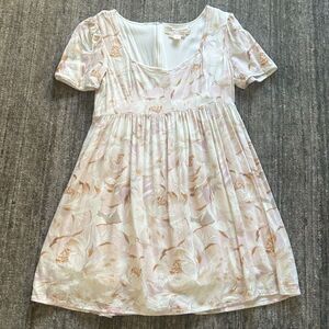 Saltwater Luxe Cam Mini Babydoll Dress, Size S